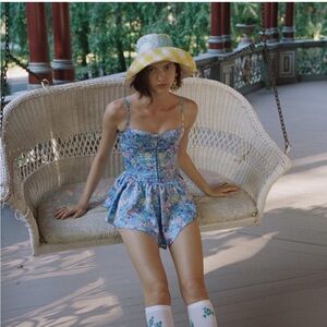 For Love & Lemons Charlene Bustier Corset
Mini Dress